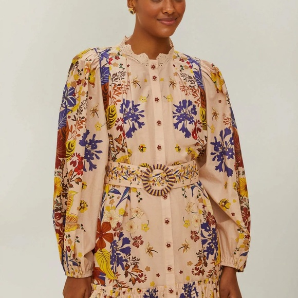 FARM Rio Multicolor Floral Mini Dress - Picture 2 of 6